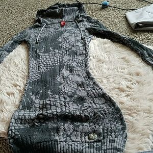 Apple Bottom sweater dress, Sz M